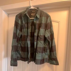 Carhartt Blue and Black Lightweight Shirt Jacket